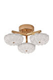 Eray Aydınlatma 6095-3 Sarı 3 Renk Led Avize