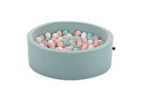 Wellgro Bubble Pop Mint Top Havuzu-Mint/Beyaz/Şeffaf/Pembe