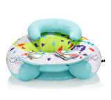 Wellgro Funny Animal Sırt Destekli Yer Minderi, Bebek Oturma Minderi