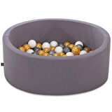 Wellgro Bubble Pops Gri Top Havuzu-Gri/Beyaz/Gold