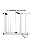 Wellgro Güvenlik Kapısı 76-100 cm Arası Kullanım İmkanı
