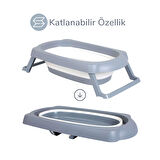 Wellgro Katlanır Bebek Küveti, Bebek Küvet, Katlanır Küvet 50 Litre