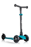 Wellgro Işıklı 3 Tekerli Yükseklik Ayarlı Scooter, Yeşil