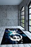 Homshtag Expecto Dokuma Tabanlı Yıkanabilir Kaymaz Harry Potter Film Halısı