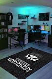 Homshtag Pusucular Dokuma Tabanlı Yıkanabilir Kaymaz Gamer Halısı