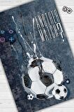 Homshtag Bir Maç Daha Dokuma Tabanlı Yıkanabilir Kaymaz Gamer Halısı
