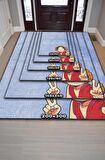 Homshtag Bir Parça Barış Dokuma Tabanlı Yıkanabilir Kaymaz Anime Severler Halısı