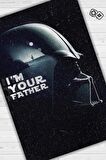 Homshtag Ben Senin Babanım Dokuma Tabanlı Yıkanabilir Kaymaz Star Wars Film Halısı