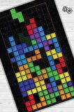 Homshtag Tetris Dokuma Tabanlı Yıkanabilir Kaymaz Gamer Halısı