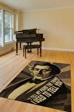 Homshtag Chopin Pamuklu Dokuma Tabanlı Yıkanabilir Kaymaz Dekoratif Halı