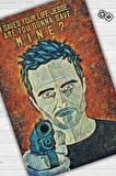 Homshtag Jesse Dokuma Tabanlı Yıkanabilir Breaking Bad Halısı
