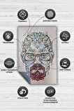 Homshtag Walterin Zihni Tabanlı Yıkanabilir Breaking Bad Halısı