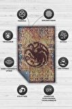 Homshtag Targaryen Hanedanı Tabanlı Yıkanabilir Breaking Bad Halısı