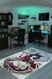 Homshtag Ahri Dokuma Tabanlı Yıkanabilir Gamer Halısı