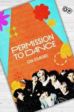 Homshtag Permission To Dance Pamuklu Dokuma Tabanlı Yıkanabilir Dekoratif Halı