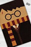Homshtag Harrycraft Dokuma Tabanlı Yıkanabilir Kaymaz Harry Potter Film Çocuk Odası Halısı