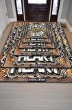 Homshtag Kuralları Kırarız Kalpleri Değil Dokuma Tabanlı Yıkanabilir Dekoratif Graffiti Halısı