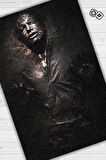 Homshtag Han Solo Dokuma Tabanlı Yıkanabilir Kaymaz Star Wars Film Halısı