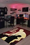 Homshtag Korkmuyordum Dokuma Tabanlı Yıkanabilir Gamer Halısı