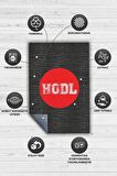 Homshtag Hodl Dokuma Tabanlı Yıkanabilir Trader Halısı