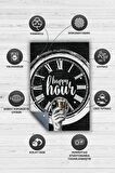 Homshtag Happy Hour Dokuma Tabanlı Yıkanabilir Dekoratif Halı
