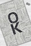 Homshtag Ok Pamuklu Dokuma Tabanlı Yıkanabilir Kaymaz Dekoratif Ev Halısı