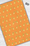 Homshtag Ananas Desenli Dokuma Tabanlı Yıkanabilir Dekoratif Ev Halısı