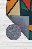 Homshtag Üçgenler,Geometrik Halı,Çok Renkli İnce Yıkanabilir Kaymaz Halı,Geometrik Mutfak Halısı, Üçgen Şekilli Genç Odası Halısı,Soyut Temalı Oturma Odası Halısı,Pamuklu Dokuma Tabanlı Halı