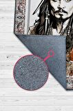 Homshtag Jack Sparrow Çok Renkli Film Sever Halısı Karayip Korsanları Film Halısı Hediyelik Halı