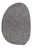 Konfor Halı Tema 9035 Gri Sisal Hasır İç Dış Mekan Kilim Dekoratif Bahçe Balkon Salon Halısı