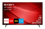 Axen AX65FIL240 65 İnç 164 Ekran 4K Ultra HD Uydu Alıcılı Smart LED TV