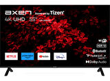 AXEN AX55FMN501-A-0256 55" 139 Ekran Uydu Alıcılı Smart 4K UHD LED TV Siyah