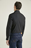 Ds Damat Slim Fit Siyah Nano Care Gömlek