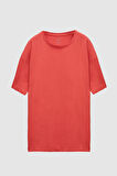 D'S Damat Comfort Kiremit %100 Pamuk T-Shirt 6HC14ORT02006
