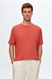 D'S Damat Comfort Kiremit %100 Pamuk T-Shirt 6HC14ORT02006