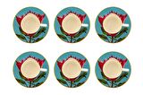 Porland Africa Design4 Kahve Takımı 12 Parça