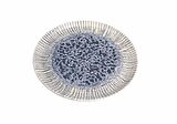 Porland Iris Blue Düz Tabak 20cm