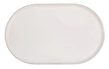 Porland Chopin Platin 32cm Oval Kayık Tabak