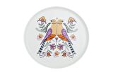 Porland Ruby Folk Dance Düz Tabak 21cm 04RAL002492