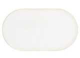 Porland Chopin Altın Serisi 28cm Oval Kayık Tabak