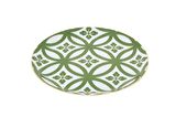 Porland Morocco Desen1 Yeşil Düz Tabak 17 Cm