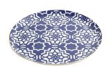 Porland Morocco Desen 7 Mor Düz Tabak 24 Cm