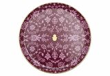 Porland Glamorous Serisi 24cm Düz Tabak Fuşya