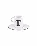 Porland Harf (T) Tabaklı Kahve Fincanı 85cc 04A+P021911