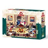 Art Hayvanlar 260 Parça Çocuk Puzzle