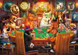 Art Hayvanlar 500 Parça Yetişkin Puzzle