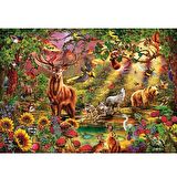 Art Hayvanlar 1000 Parça Yetişkin Puzzle
