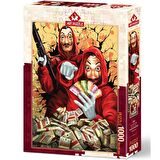 Art Portreler 1000 Parça Yetişkin Puzzle