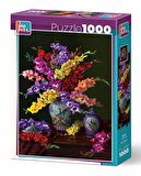 Yappuzz Çiçekli Köşe 15+ Yaş Küçük Boy Puzzle 1000 Parça
