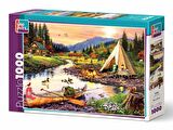 Yappuzz Çadır Keyfi 15+ Yaş Küçük Boy Puzzle 1000 Parça
